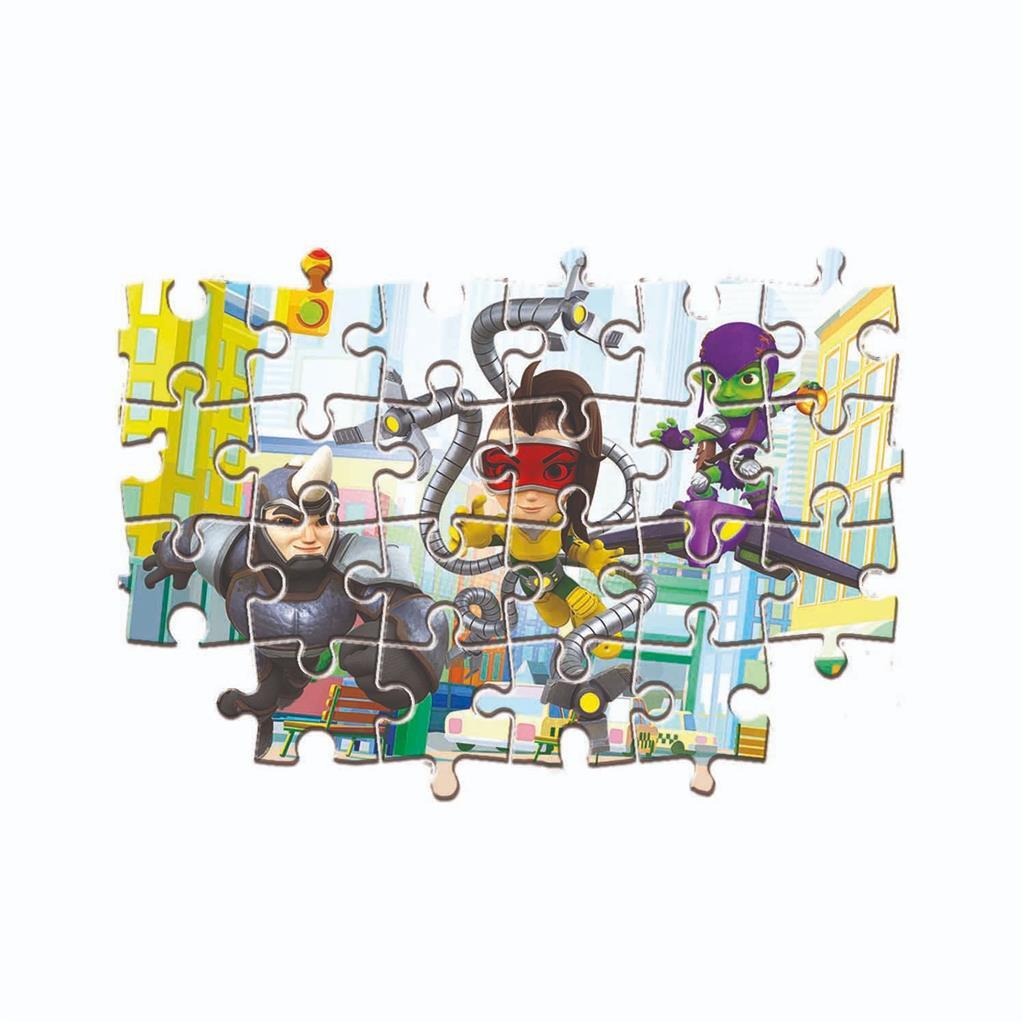 Clementoni Spidey et ses incroyables amis puzzle 2 x 20 pièces