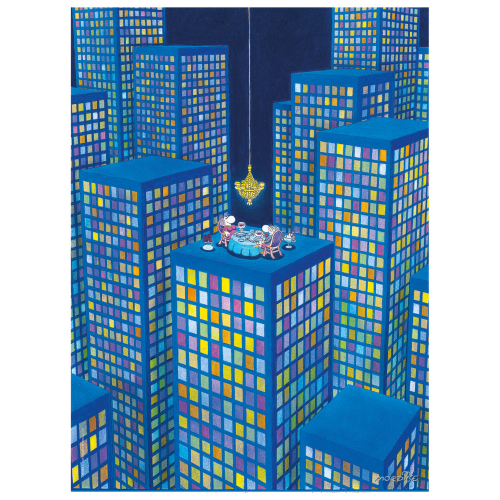 Clementoni mordillo puzzle the dinner 500 pieces