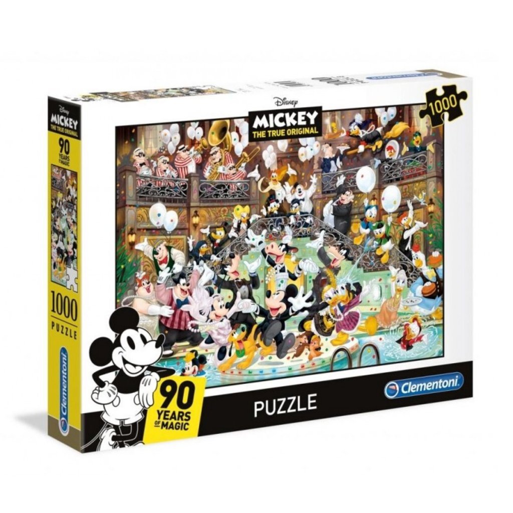 Clementoni Puzzel Disney Mickey 90 Joer Magie 1000 Stécker
