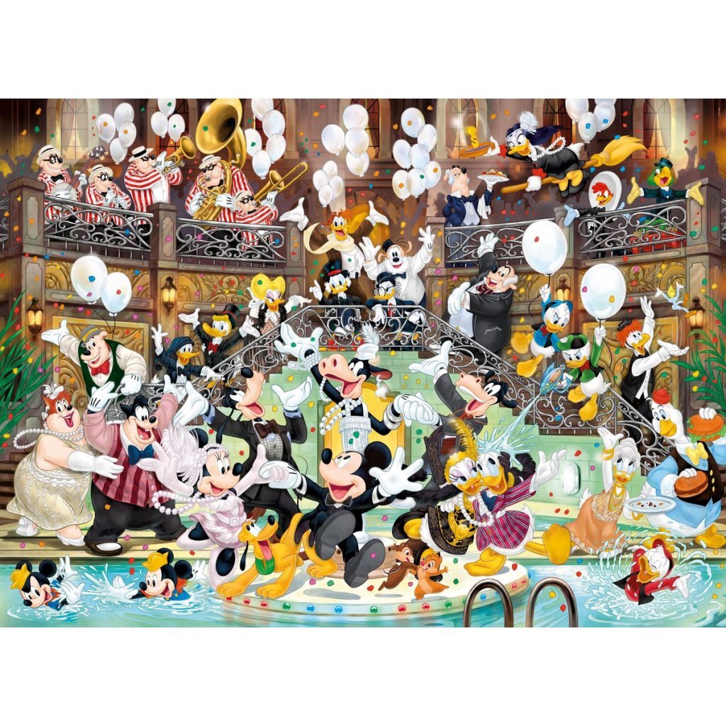 Clementoni Puzzel Disney Mickey 90 Joer Magie 1000 Stécker
