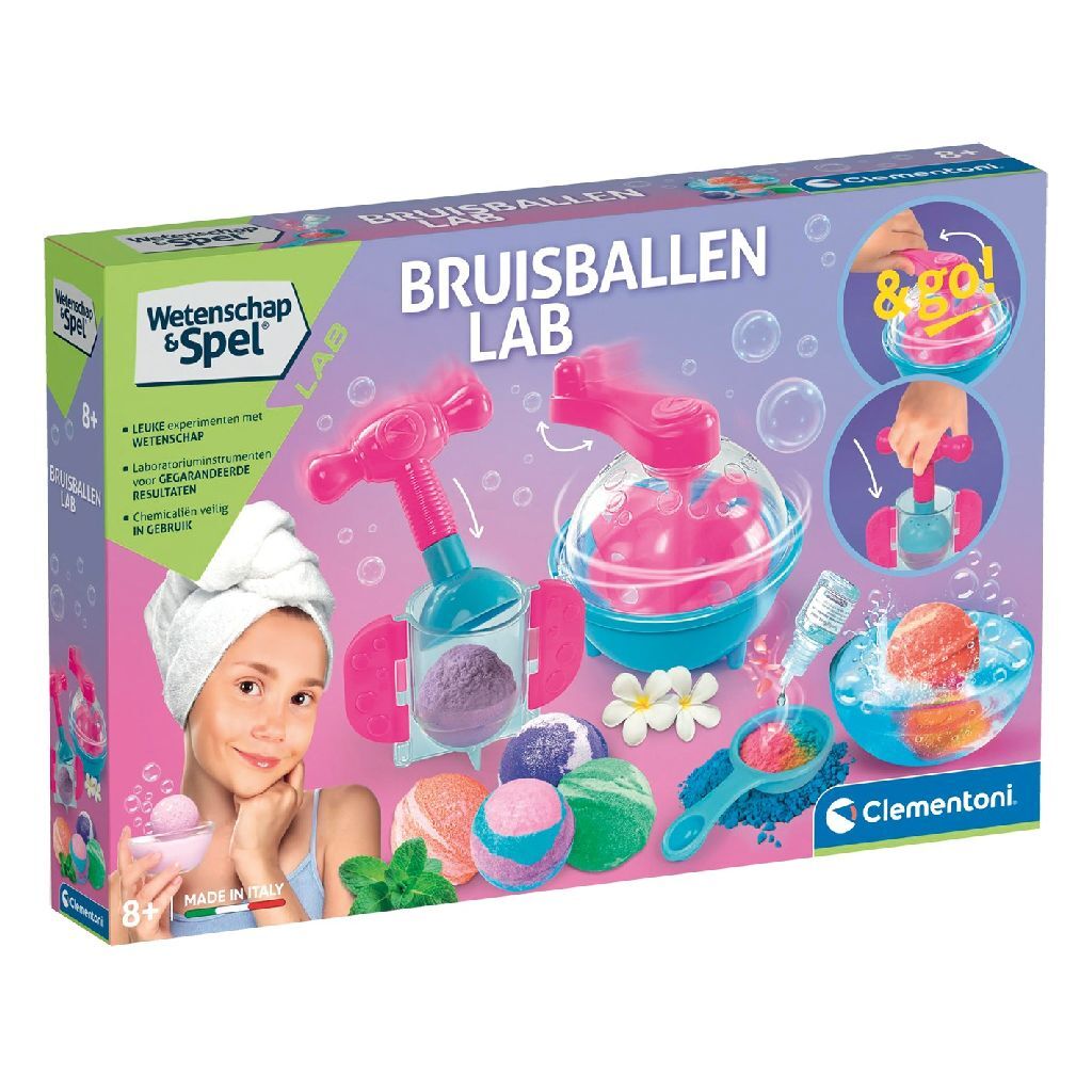 Clementoni science game bath bombs lab