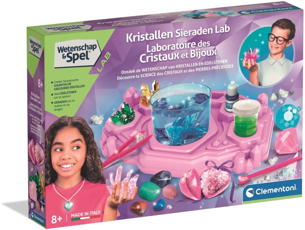 Clementoni science crystals make laboratory great