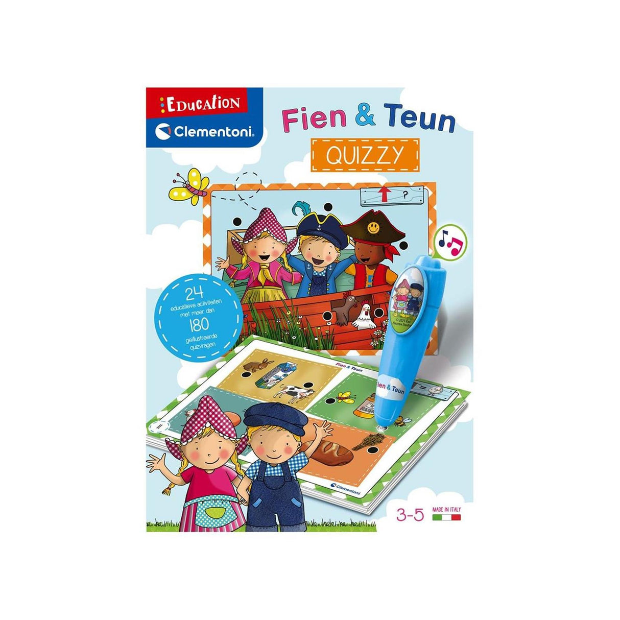 Jogo Fien en Teun questionável educacional holandês | 2 peças