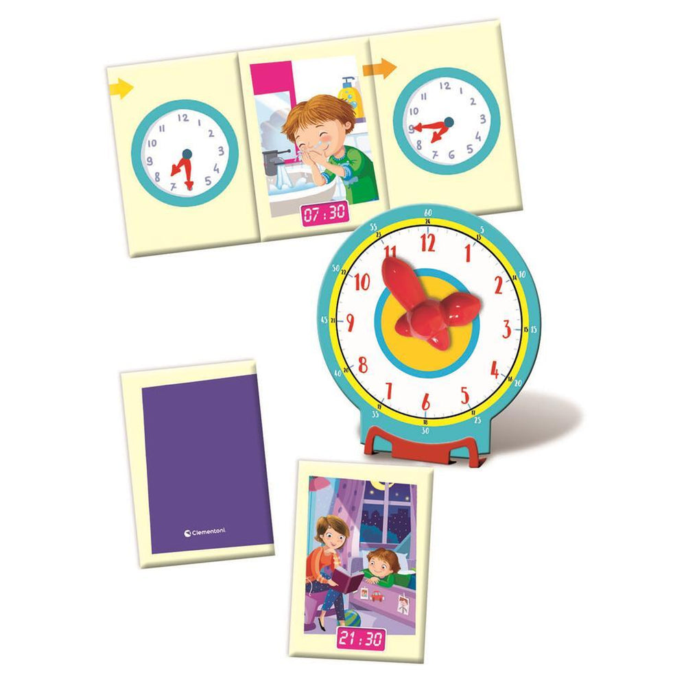 CLEMENTONI EDUCACIÓN ¿Qué hora es?