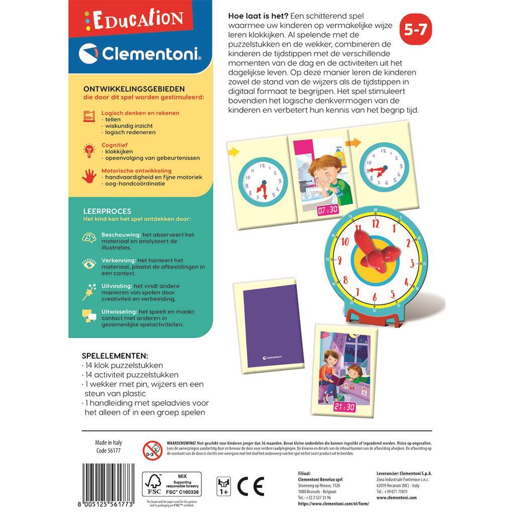 Clementoni Education, kolik je hodin?