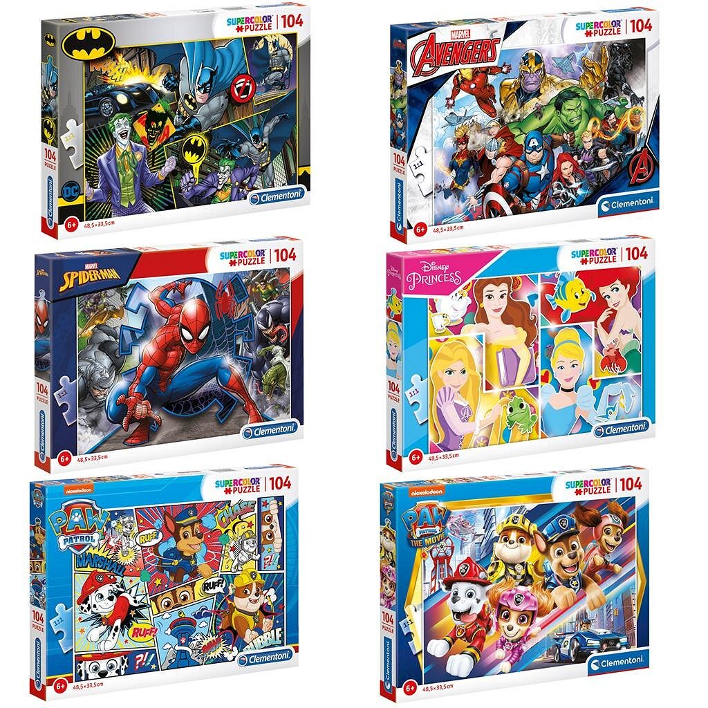 Clementoni children's puzzle 104 pieces