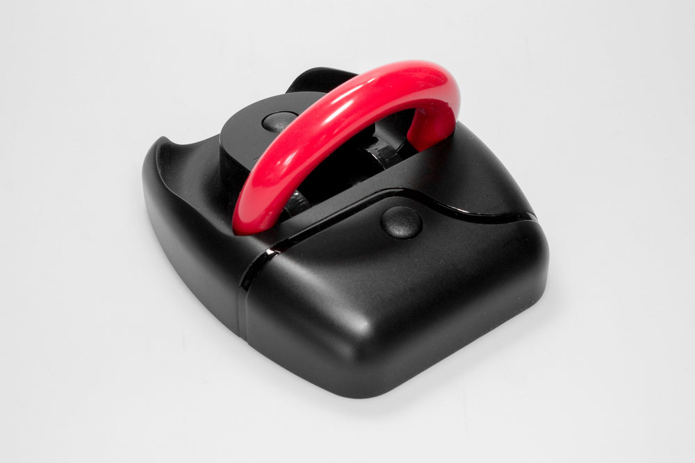 Trelock BA 660 Ancla de piso - Negro, acero templado de 14 mm, Art4