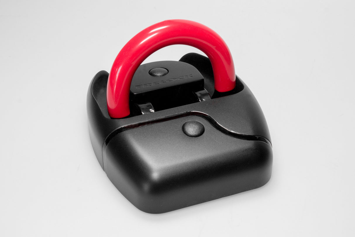 Trelock BA 660 padlóhorgony - fekete, 14 mm -es edzett acél, ART4