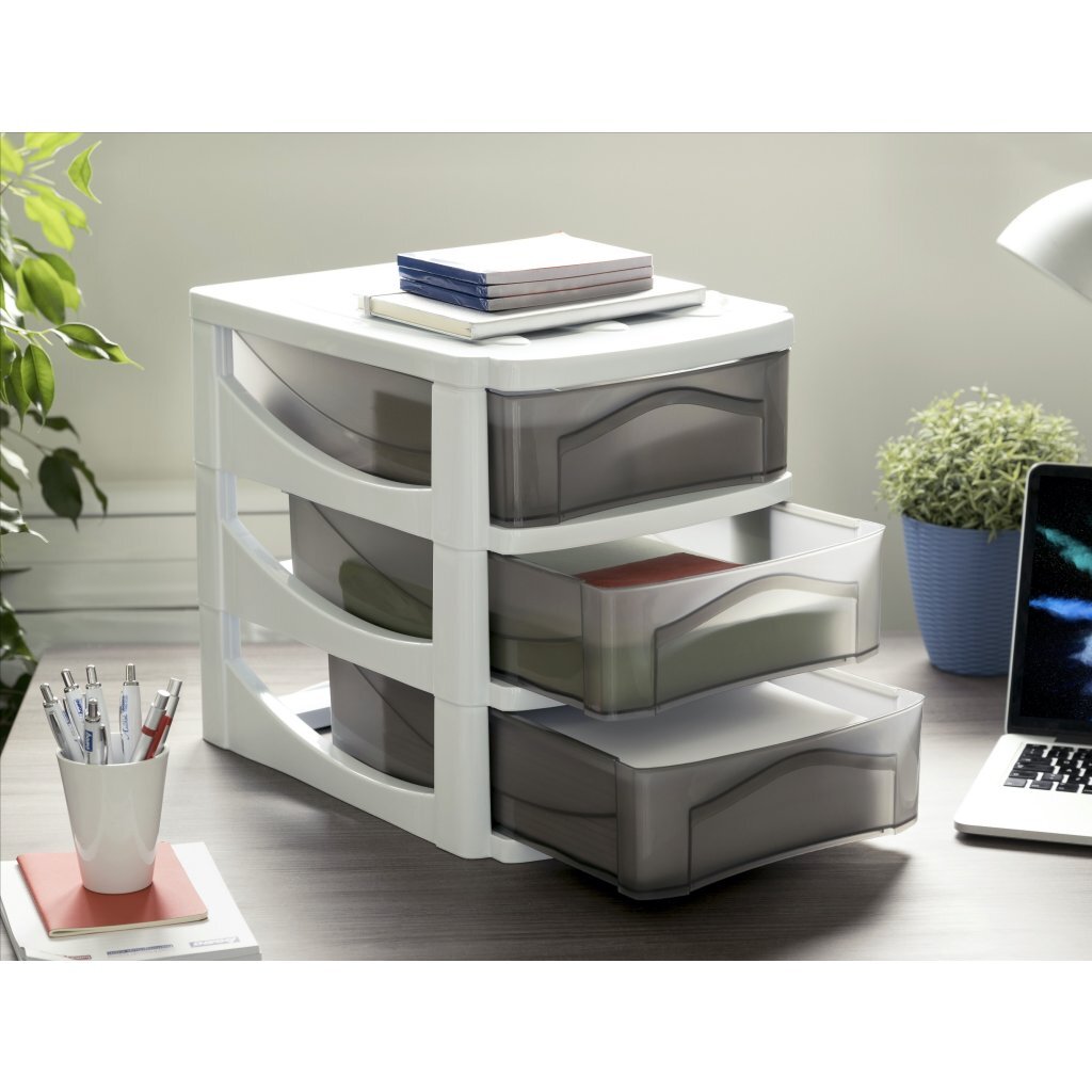 Système de chargement Bama Big Hobby avec 3 charges 30x30x40 cm Gray blanc