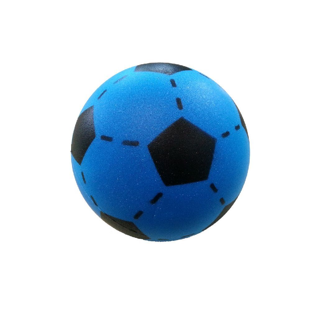 Other brands soft football 20 cm blue black