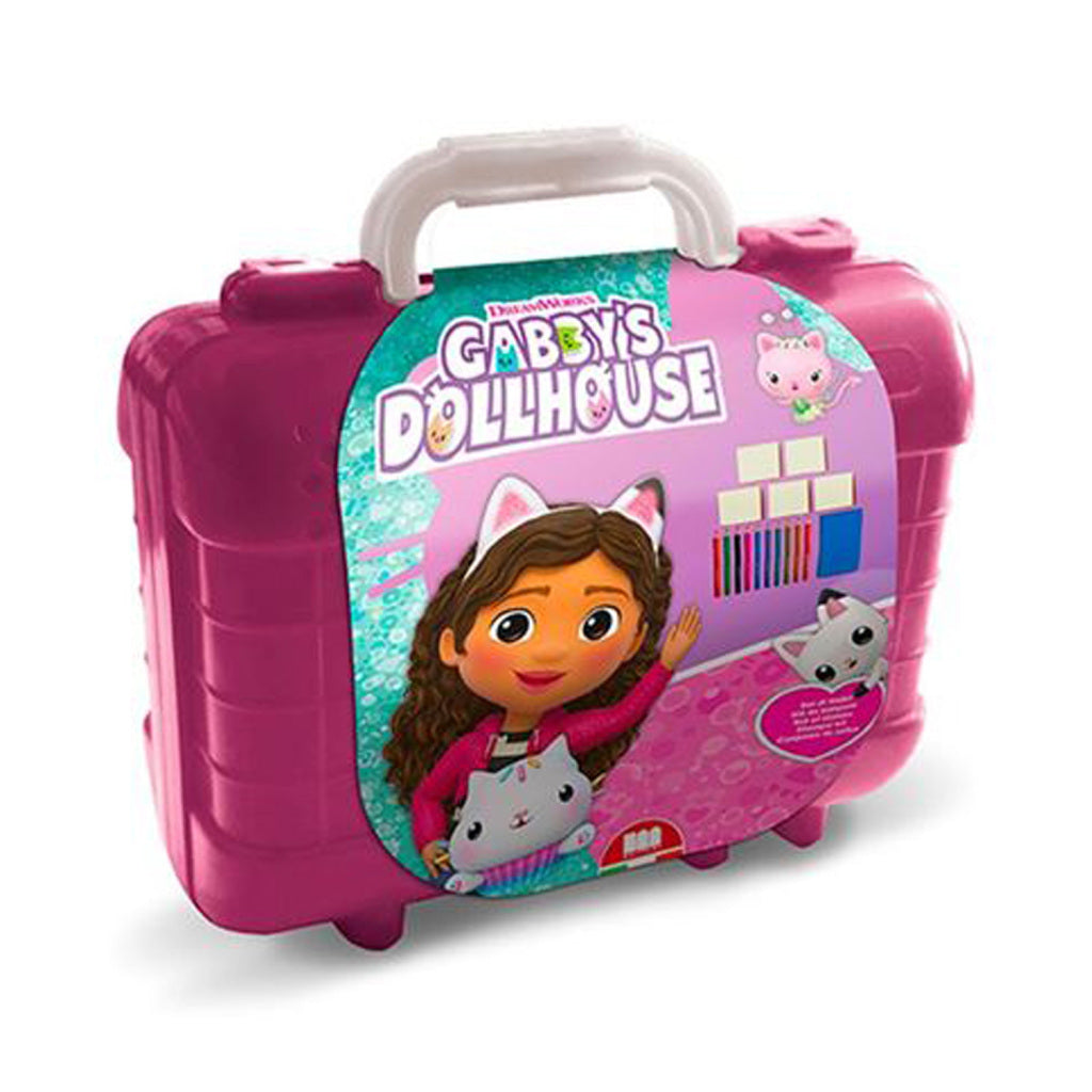 Multiprint schrijfset koffer gabby`s dollhouse: 81-delig (42117)