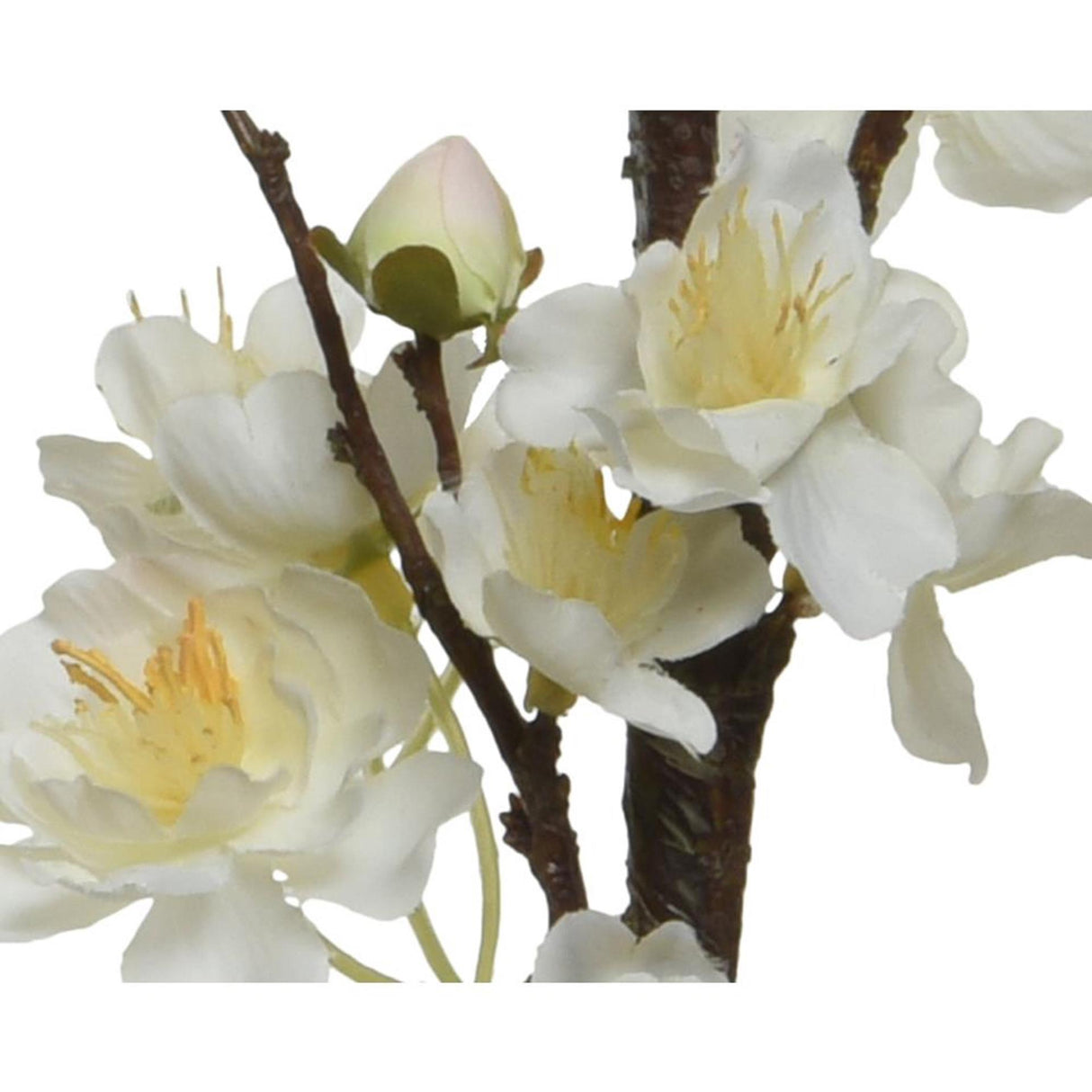 Decoris tekokukka kukka 106cm valkoinen