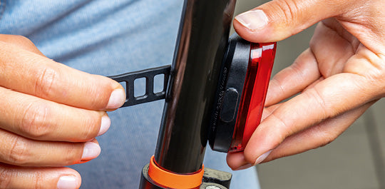 Sigma curve rear light LED on battery on off 17450