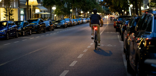 Sigma curve rear light LED on battery on off 17450