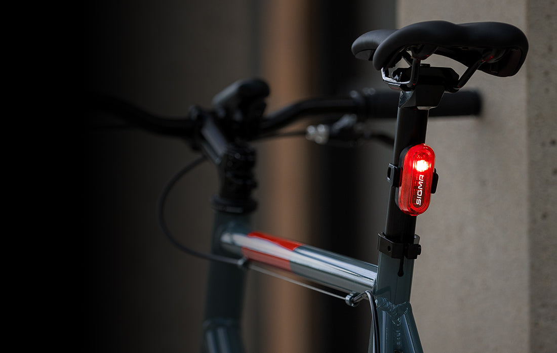 Sigma curve rear light LED on battery on off 17450