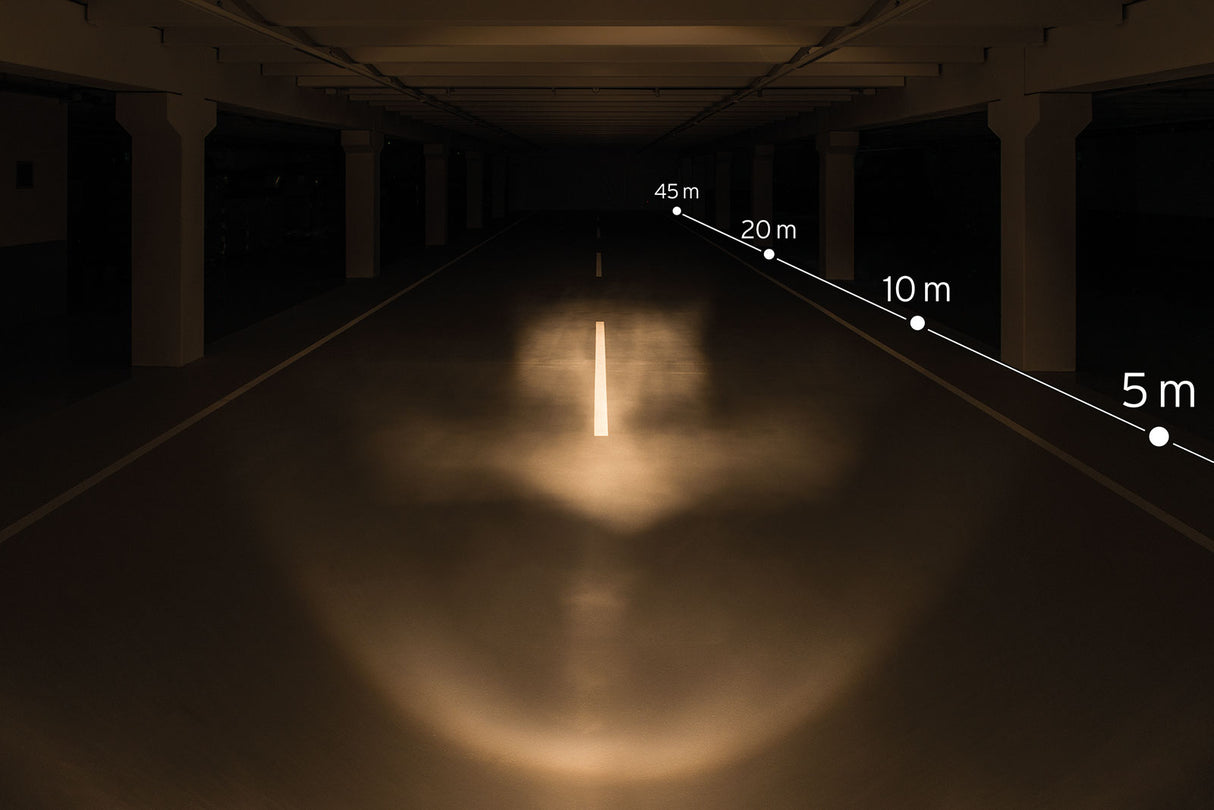 Busch Muller Halogen Headlamp Busch Müller Lumotec N2 17 Lux Black