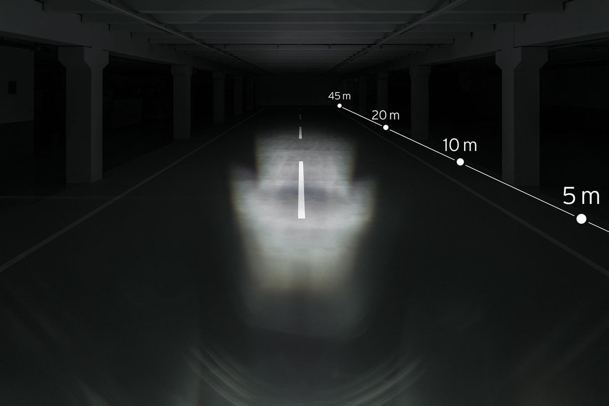 Busch Muller Headlight Busch und Müller Lumotec Lyt B Senso Plus with standlight for hub dynamo 20 Lux black