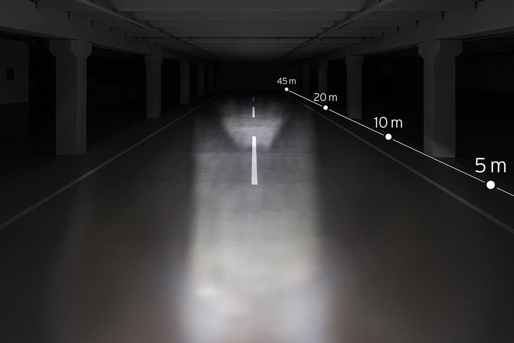 Busch Muller Headlight Busch Und Müller Ixon Fyre 30 Lux USB Ladattava musta
