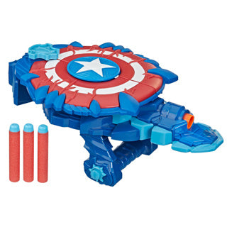 Nerf marvel mech strike monster hunters captain america