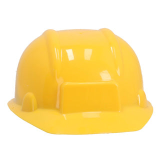 No brand speelgoed bouwhelm geel