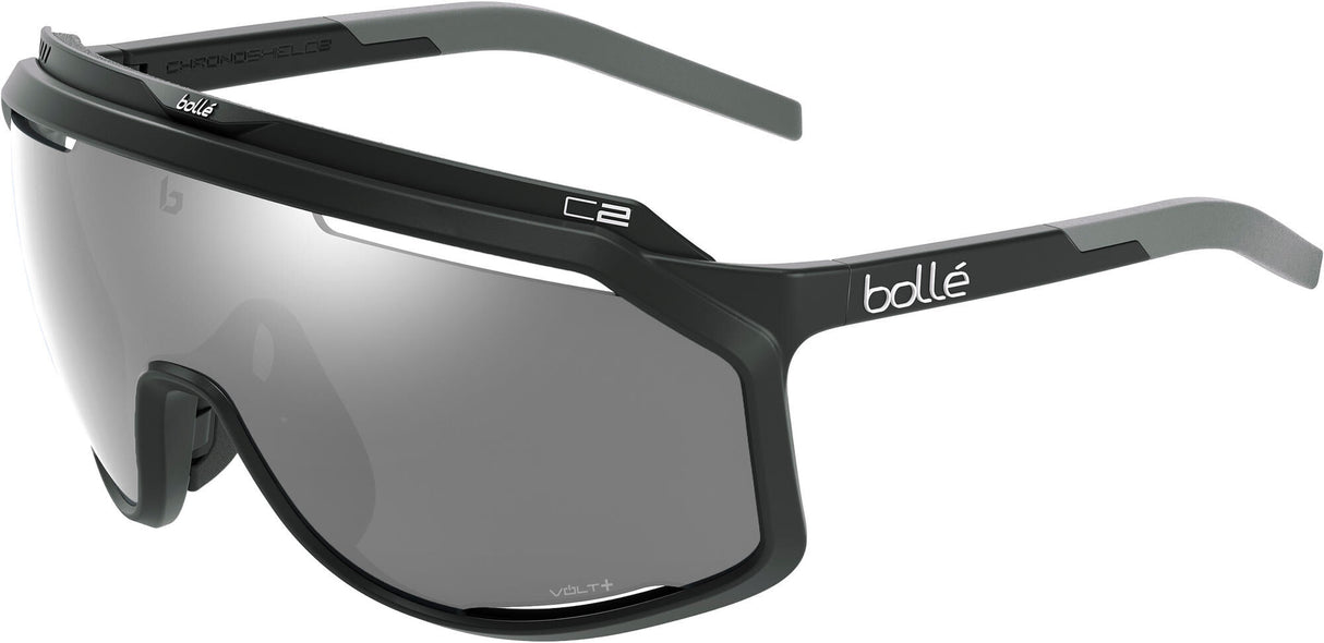 Bollé sports glasses chronoshield glasses chronosh. matt black volt+white