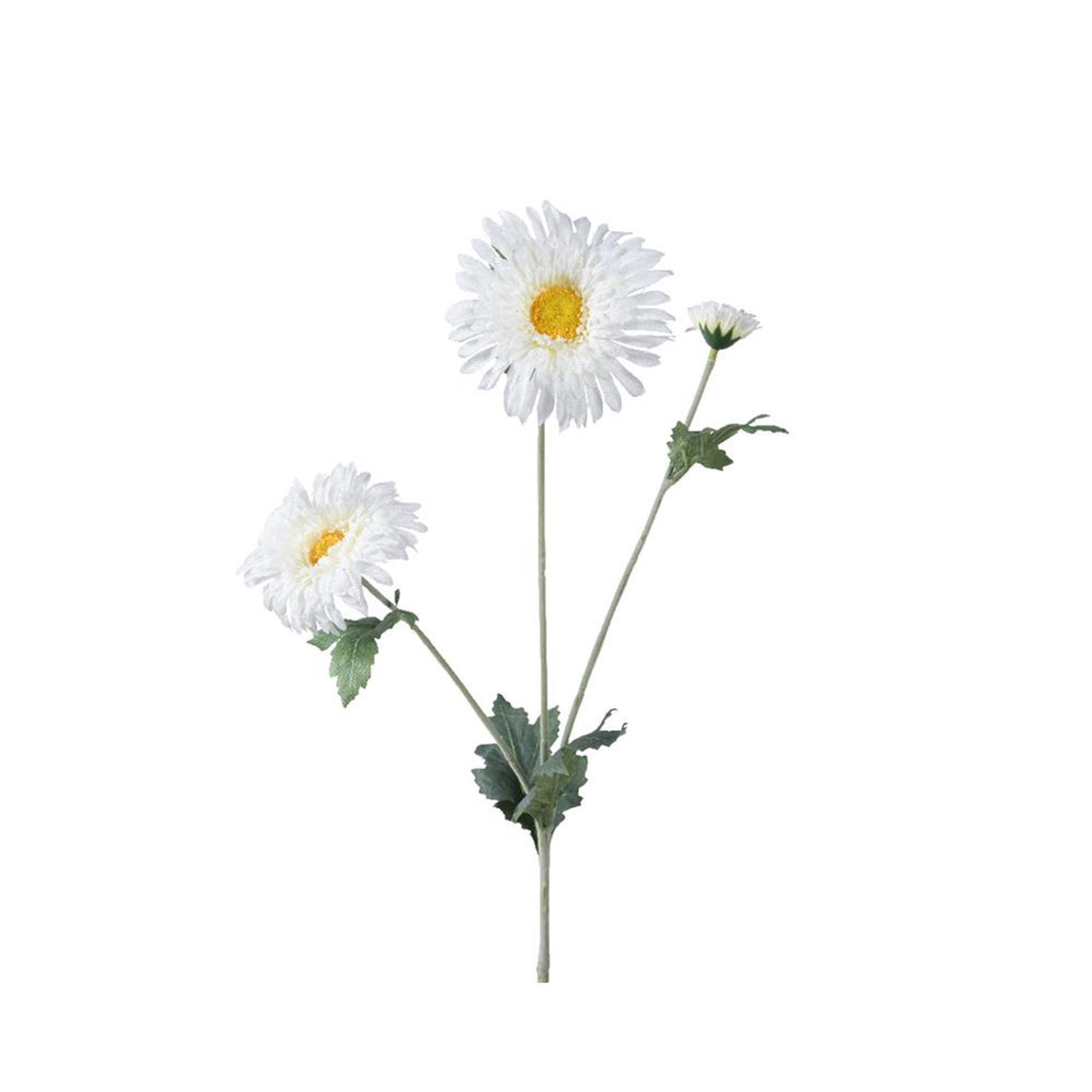 Decoris tekokukka päivänkakkara 68cm valkoinen
