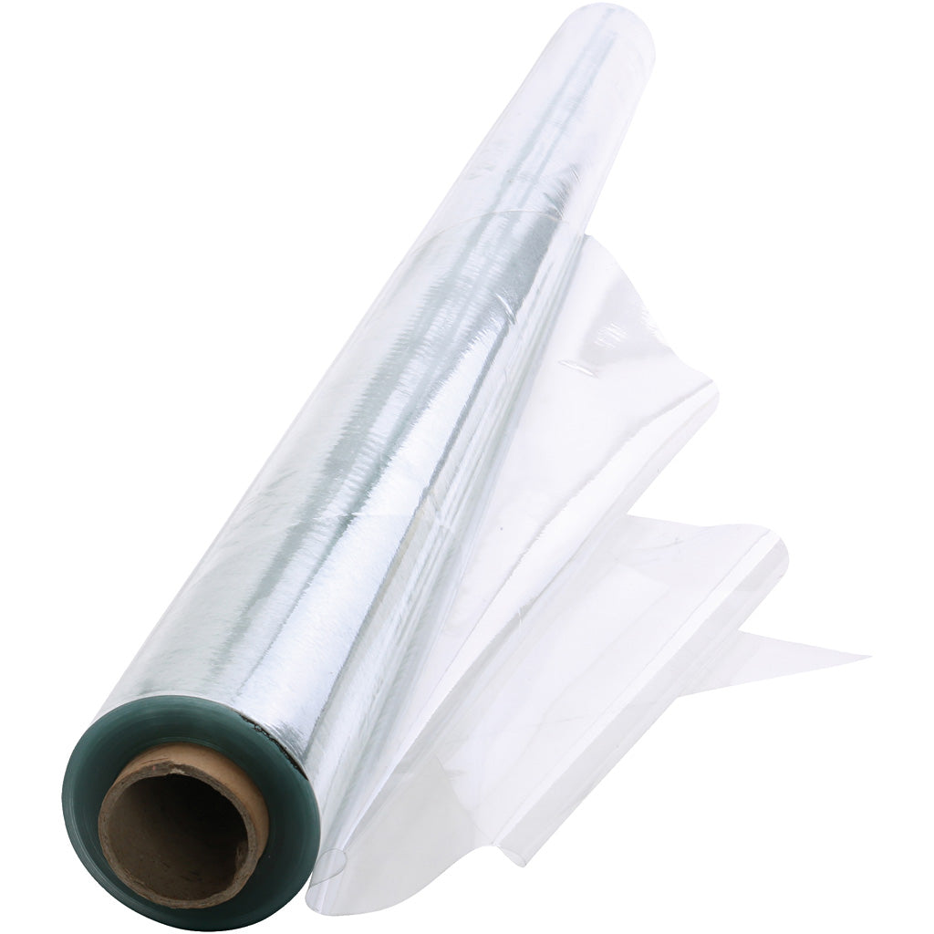 Washcloth, w: 140 cm, clear, 20 m 1 roll