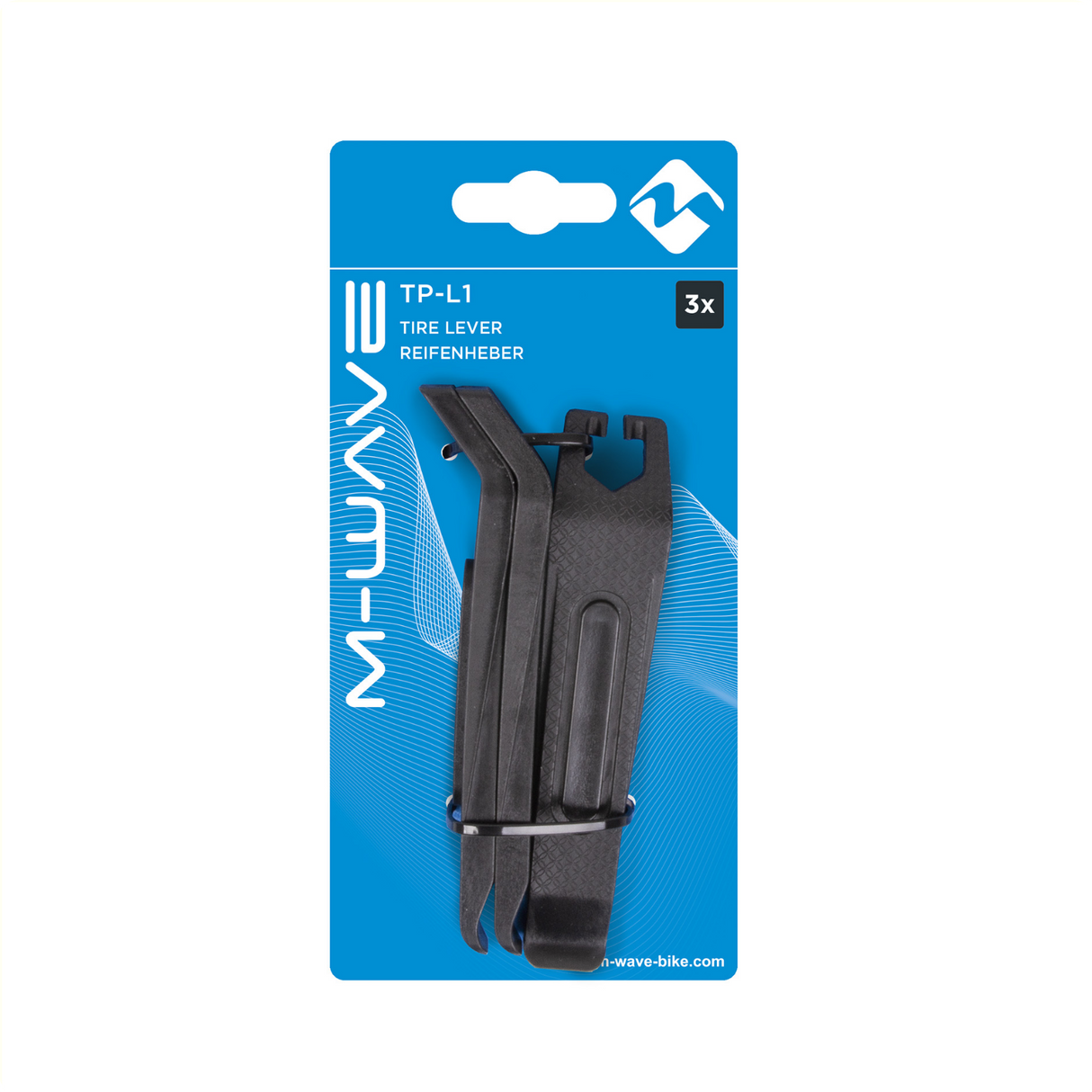 M-wave tire levers 'tp-l1' plastic, pack of 3