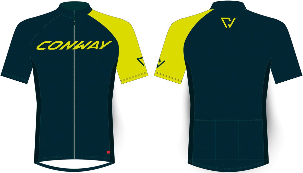 Conway shirt with short sleeves pro jersey ss jersey pro ss s dark blue acid