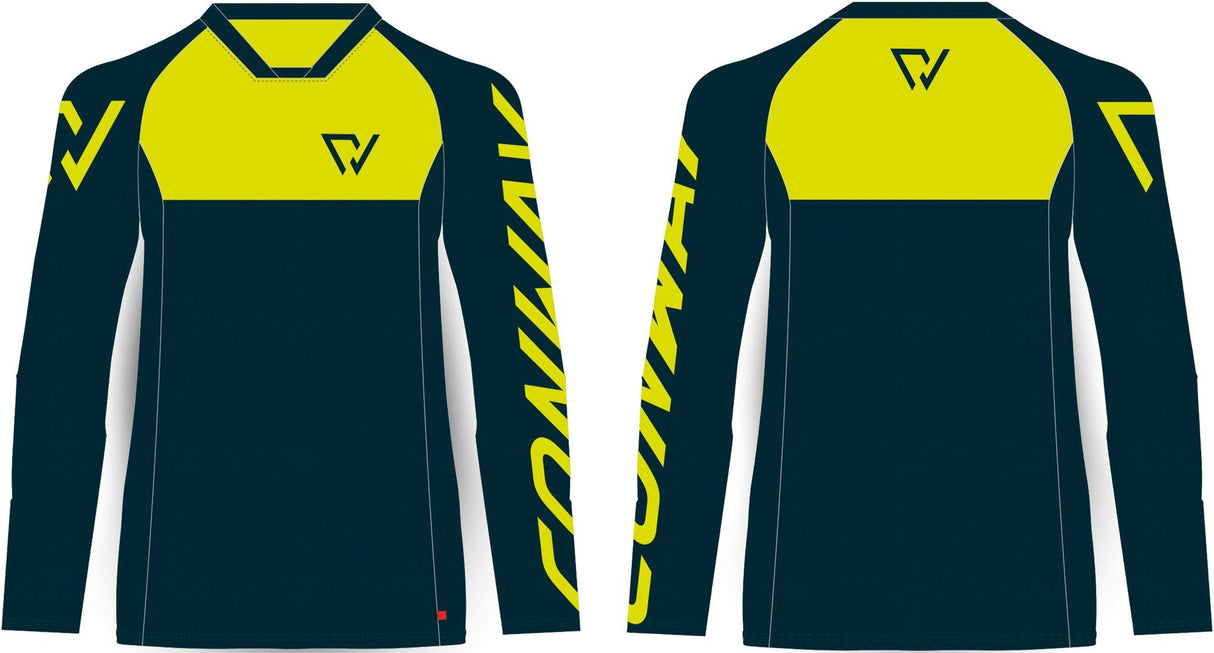 Conway long sleeve shirt freeride jersey ls freeride jersey ls size m dark blue acid