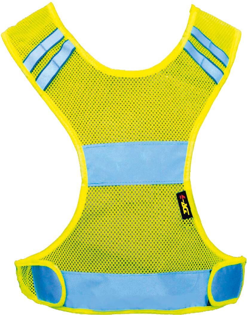 4-act reflective safety sash refl.slash l,yellow