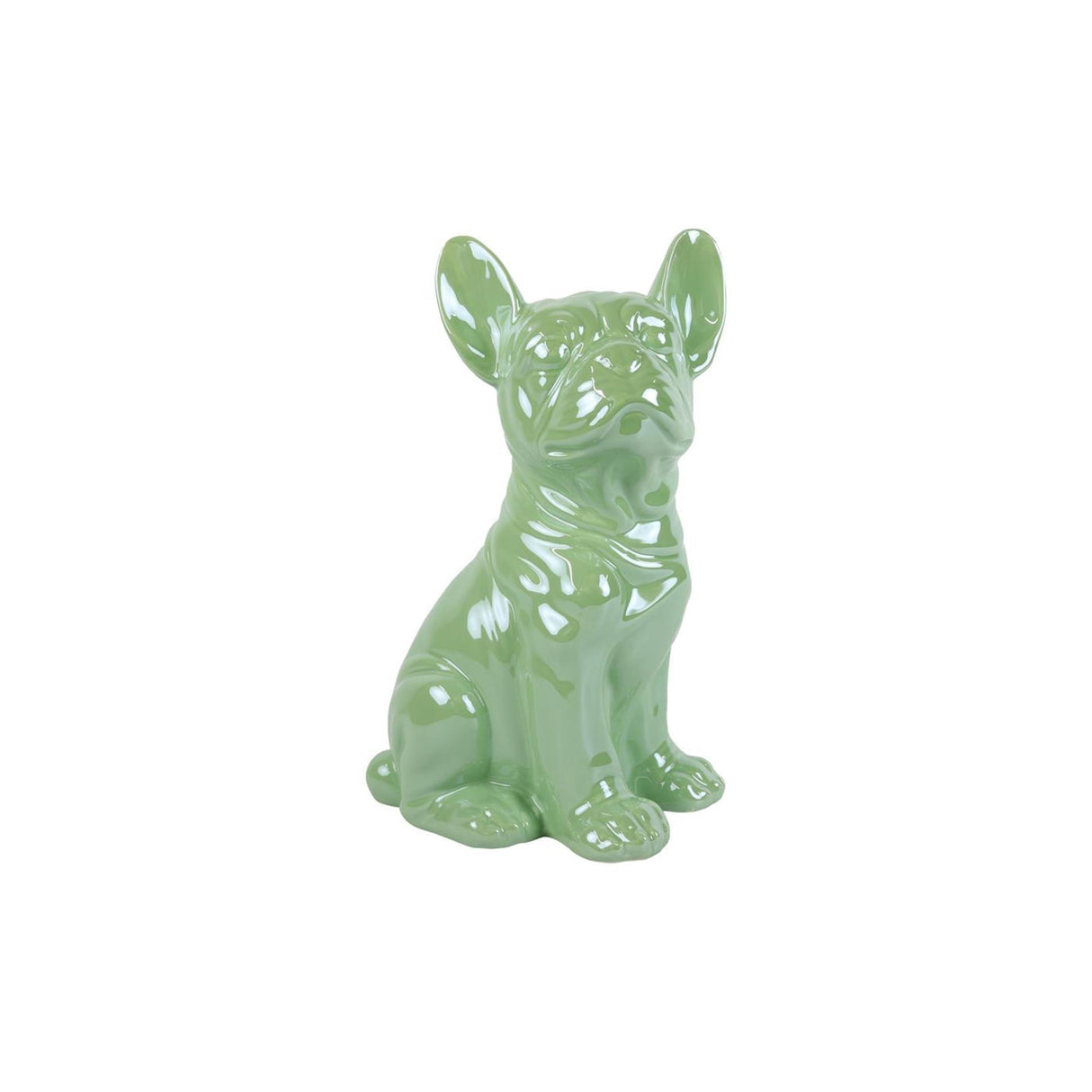 Countryfield boxer beeld lichtgroen 17,5x12,2x28cm