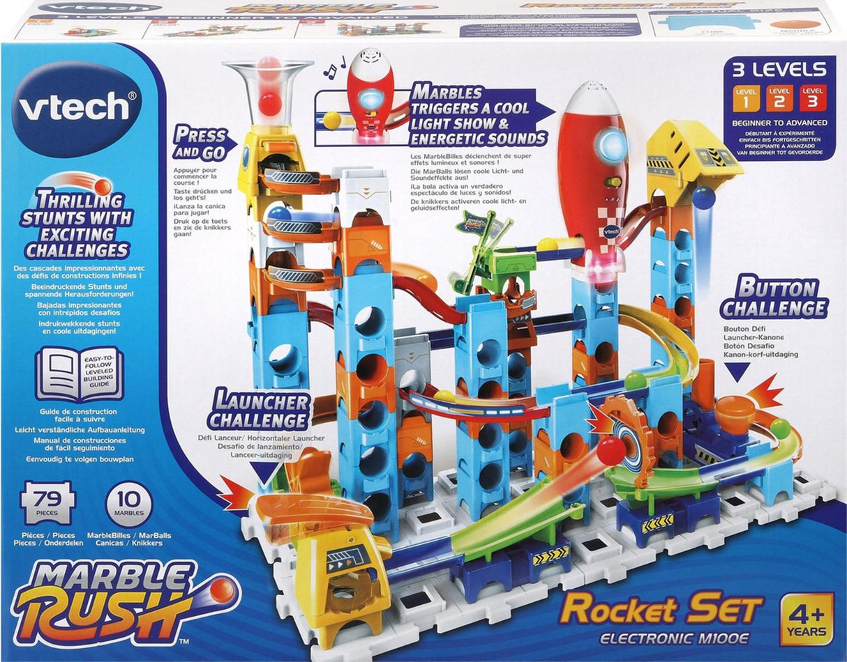 Vtech marble rush - rocket set electronic m100e