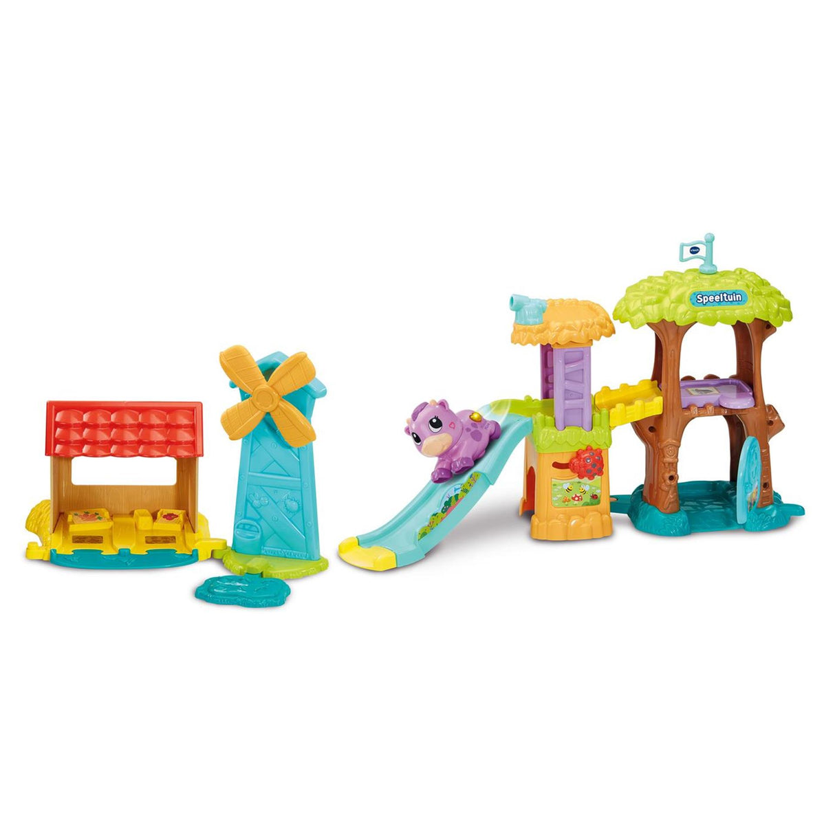 Vtech roll and play playground + kaat cow