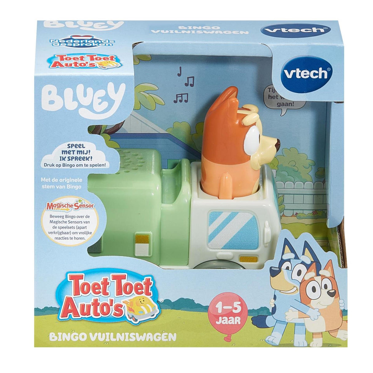Vtech toot tuot bluey - камион за боклук