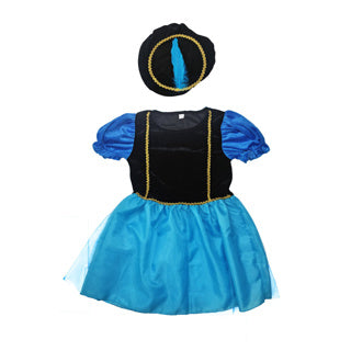 Other brands Piet dress purple blue 110-116 cm