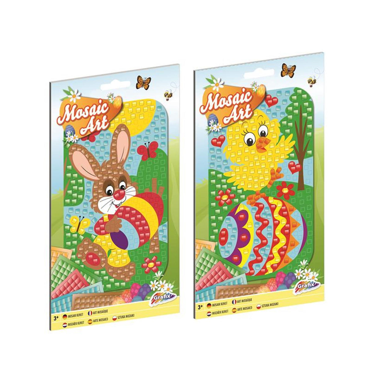 Creative craft group mosaic art easter