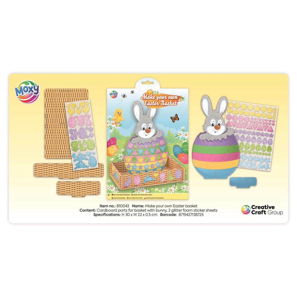 Kreativ håndværksgruppe lav din egen påskekurv