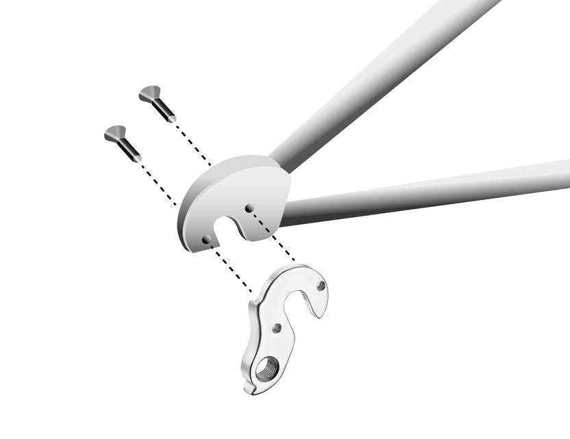 Union Derailleurpad GH-115 csavarkészlettel M4X0.7