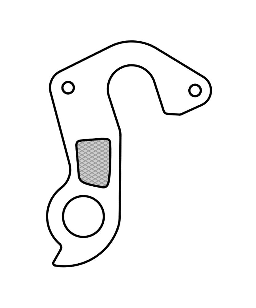 Union derailleur hanger GH-260 Cannondale, Bulls