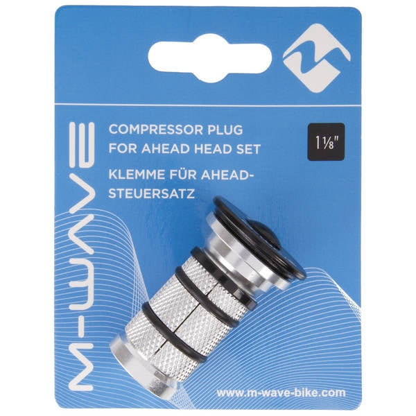 M-Wave Headset Plug Caliper 1-1 8 Carbon Fork Black