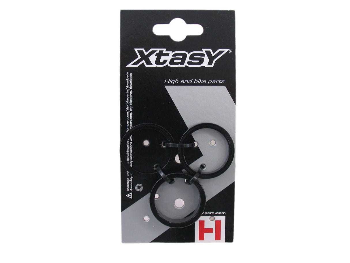 Ergotec headset spacer set 1-1 8 (ø28.6) 3-piece 2 5 10mm black