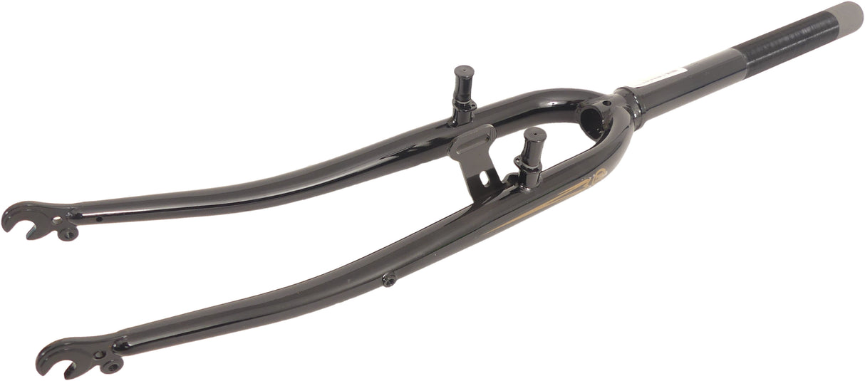 Fork Hybrid 28 avec 1 1 8 Fork Tube - V -Brake Remnok et Dynamhaak - noir