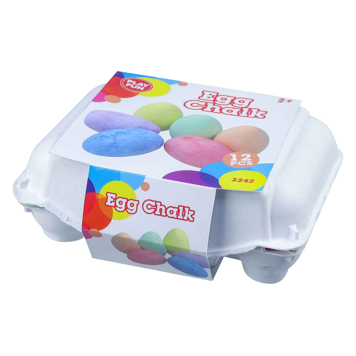 Playfun Trottoir Chalk Ee, 12dlg.
