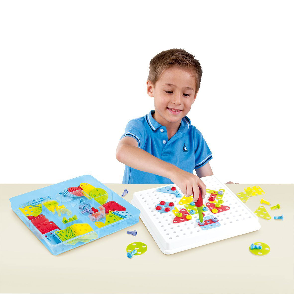 Playgo constructieset mozaïek - 180dlg.