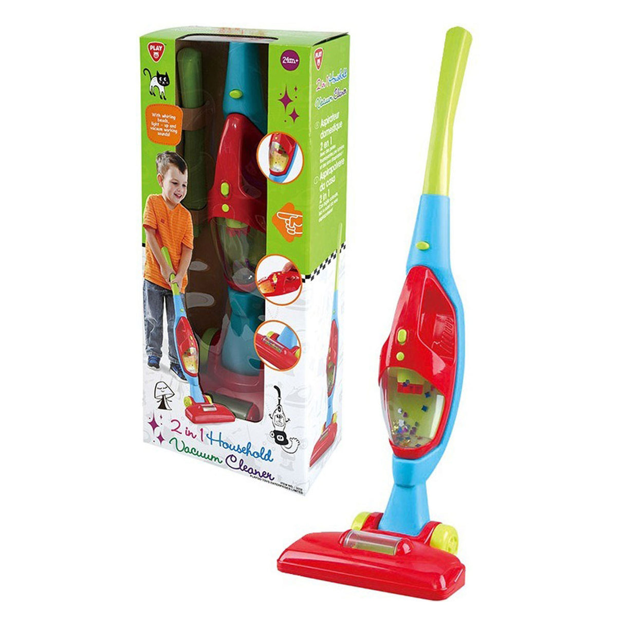 Staubsauger spielen, 2in1