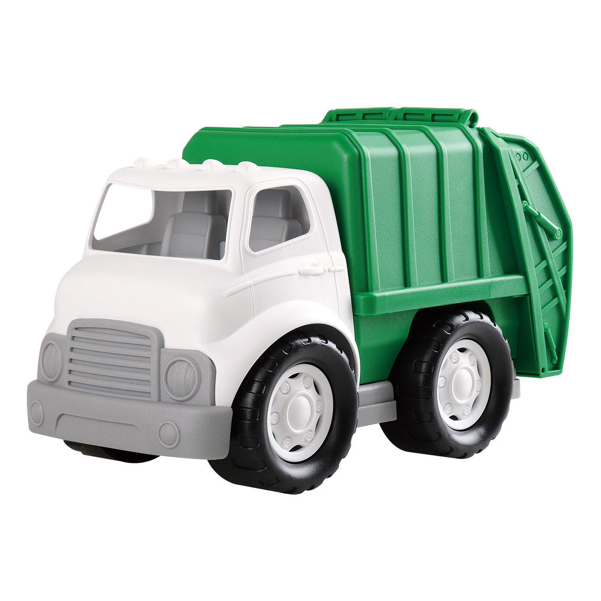 Playgo biobased vuilniswagen groen - 28cm