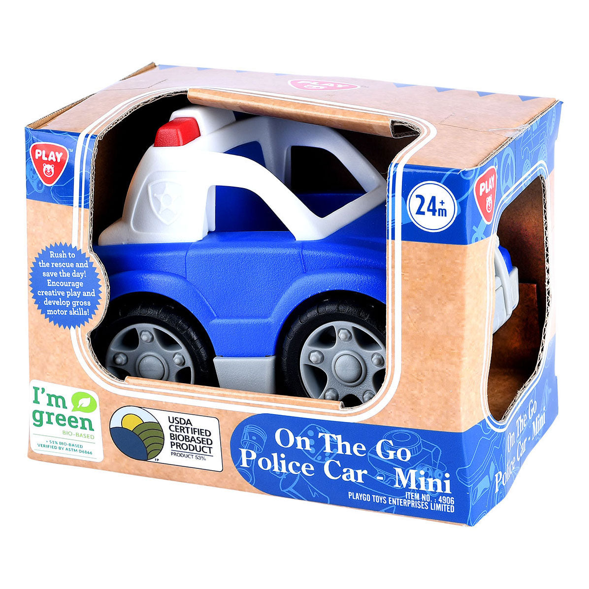 Playgo bioalapú rendőrautó