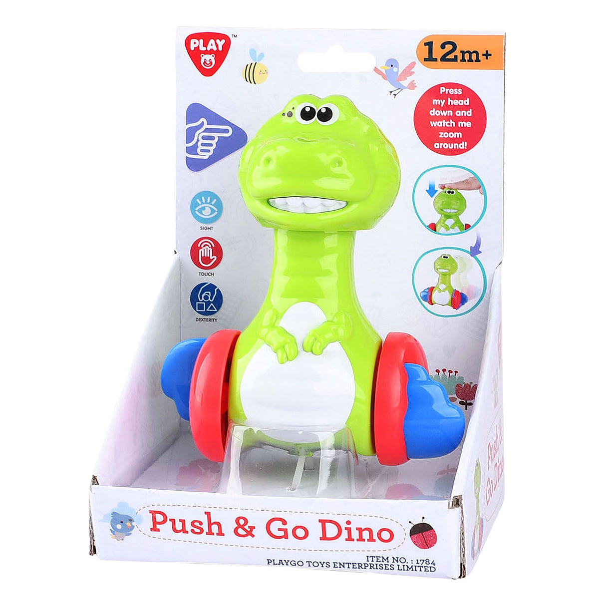 Playgo push and go динозавр фигурка за игра