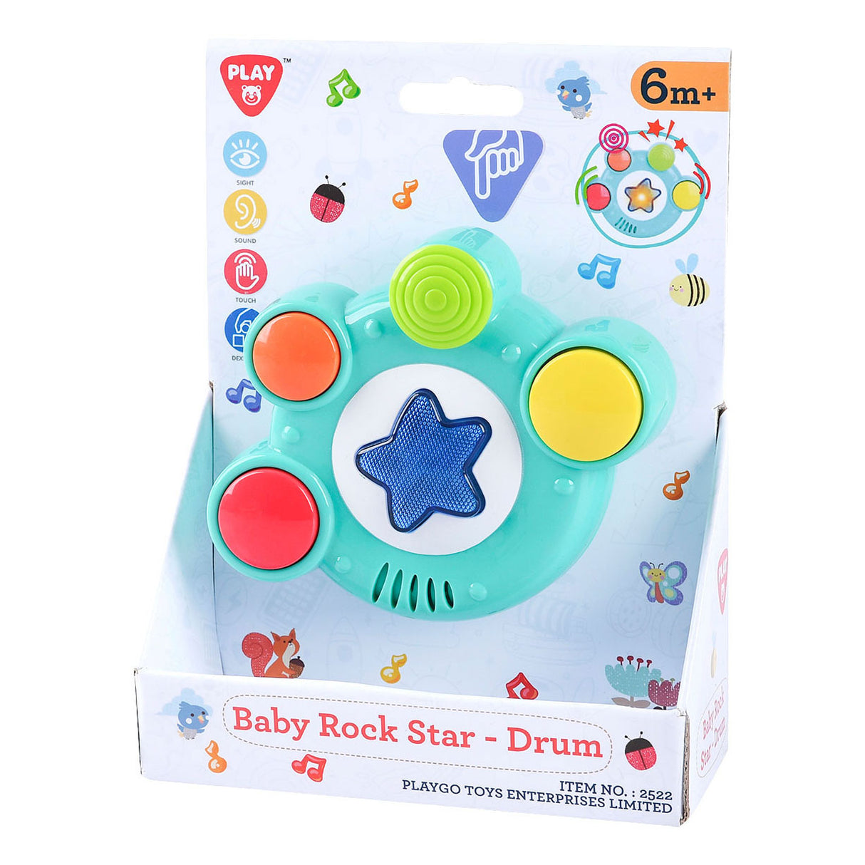 Playgo baby roko žvaigždės būgnas mažas